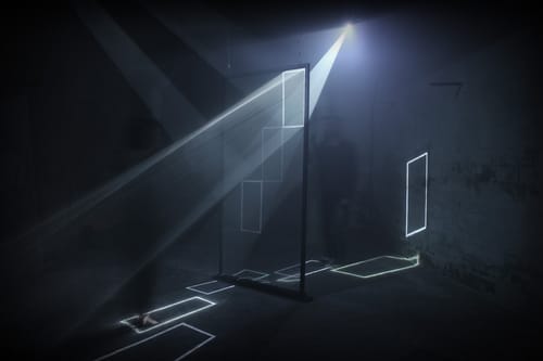 Continuum, audiovisual installation by Cinzia Campolese, view 3 of 5