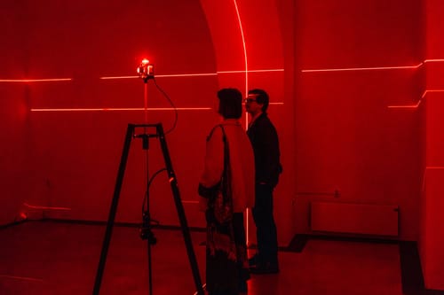 Equilibrium, kinetic sculpture - installation by Cinzia Campolese, view 2 of 10