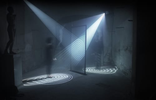 Continuum, audiovisual installation by Cinzia Campolese, view 1 of 5