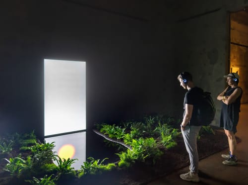 Set-Rise-Sun, mixed media installation by Cinzia Campolese, view 6 of 6