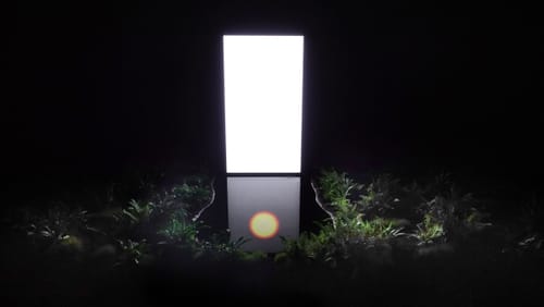 Set-Rise-Sun, mixed media installation by Cinzia Campolese, view 1 of 6