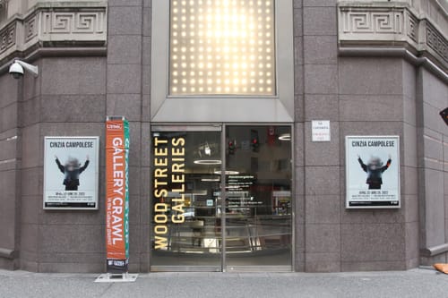 Wood Street Gallery, solo show by Cinzia Campolese, view 1 of 24